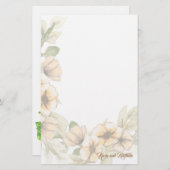 の結婚お願い 便箋 (正面/裏面)