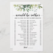 の結婚か、彼はかなり編集可能なゲーム (正面/裏面)