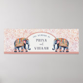 の結婚くもの巣サイトのバナーのデジタルファイルのダウンロード ポスター (正面)