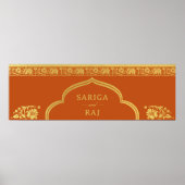 の結婚くもの巣サイトのバナーのデジタルファイルのダウンロード ポスター (正面)