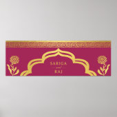 の結婚くもの巣サイトのバナーのデジタルファイルのダウンロード ポスター (正面)