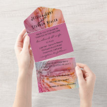 の結婚すべて1つの招待状水色の花