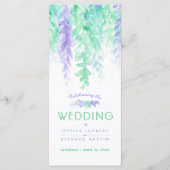 の結婚つる植物カスケード水の色の緑 プログラム (正面)