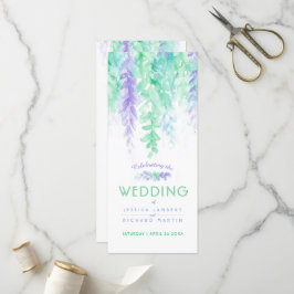 の結婚つる植物カスケード水の色の緑 プログラム