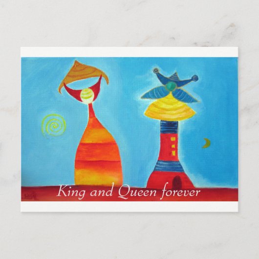 の結婚はがき ポストカード (正面)