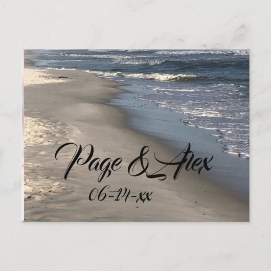 の結婚はがき ポストカード (正面)