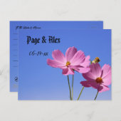 の結婚はがき ポストカード (正面/裏面)