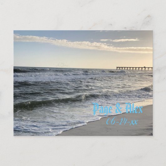 の結婚はがき ポストカード (正面)