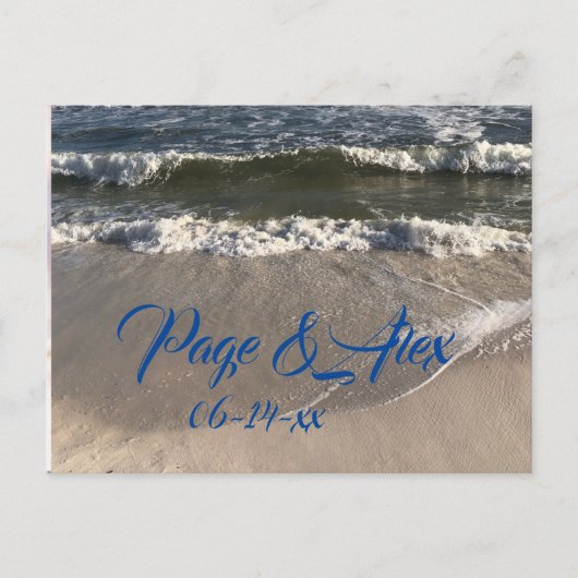 の結婚はがき ポストカード (正面)