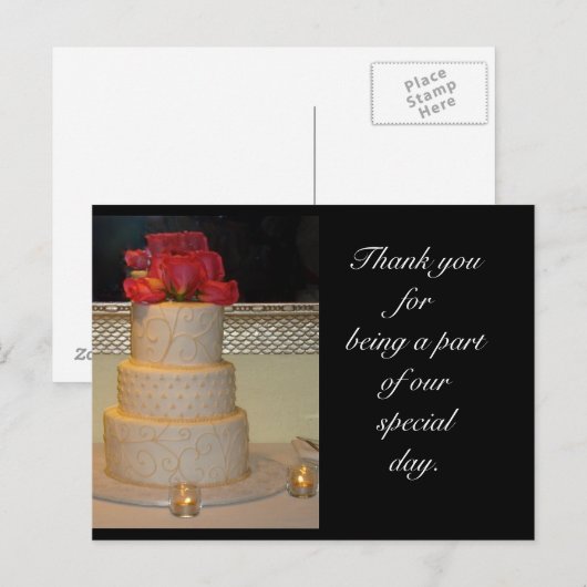 の結婚はがき ポストカード (正面/裏面)