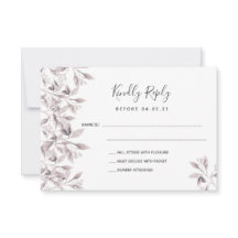 の結婚ほこりっぽいバラホワイトボタニカルRSVP