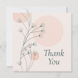 の結婚またはシャワーサンキューカード 招待状