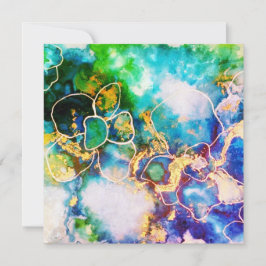 の結婚またはシャワーサンキューカード 招待状