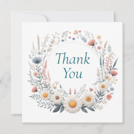 の結婚またはシャワーサンキューカード 招待状