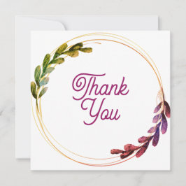 の結婚またはシャワーサンキューカード 招待状