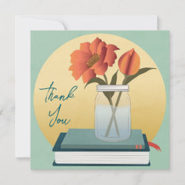 の結婚またはシャワーサンキューカード 招待状