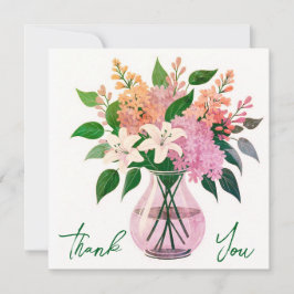 の結婚またはシャワーサンキューカード 招待状