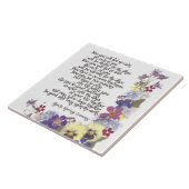 の結婚または婚約ギフトタイル タイル (側面)