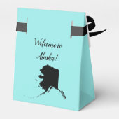 の結婚ようこそアラスカの好意ボックス、州マップ フェイバーボックス (裏面サイド)