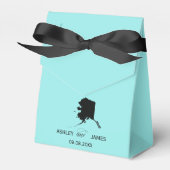 の結婚ようこそアラスカの好意ボックス、州マップ フェイバーボックス (正面サイド)