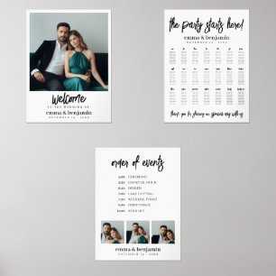 の結婚ようこそ – 座席表 – イベントの順序