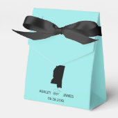 の結婚ようこそMisssissippiお気に入りボックス州マップ フェイバーボックス (正面サイド)