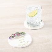 の結婚アクセサリ – カラフル付き結婚花嫁 コースター (側面)