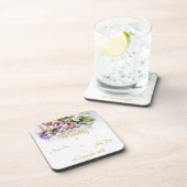 の結婚アクセサリ – カラフル付き結婚花嫁 コースター (右側)