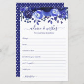 の結婚アドバイスとウィズブルーフローラ (正面/裏面)