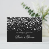 の結婚アドバイスカードシルバーミッドナイトグラム アドバイスカード (スタンド正面)