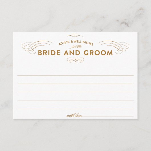 の結婚アドバイスカード アドバイスカード (正面)