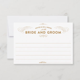 の結婚アドバイスカード アドバイスカード