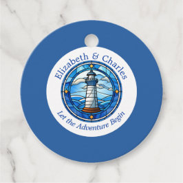 の結婚アドベンチャーライトハウスセーリング航海の名 フェイバータグ