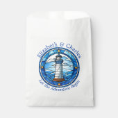 の結婚アドベンチャーライトハウスセーリング航海の フェイバーバッグ (正面)