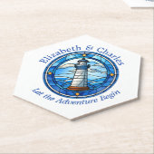 の結婚アドベンチャーライトハウスセーリング航海の ペーパーコースター (アングル)