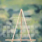 の結婚アルファベット座席表アクリル記号 アクリルサイン (ニュートラル)