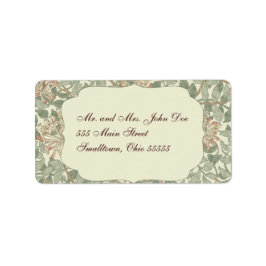 の結婚アンティーク住所 シール