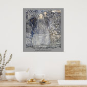 の結婚アールヌーボーシルバーリンゴ1912年マクドナルド ポスター (キッチン)