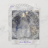 の結婚アールヌーボーシルバーリンゴ1912年マクドナルド 案内ポストカード (正面/裏面)