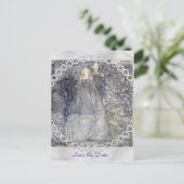 の結婚アールヌーボーシルバーリンゴ1912年マクドナルド 案内ポストカード (スタンド正面)