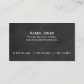 の結婚イベントプランナーシャルボードフローラ 名刺 (裏面)