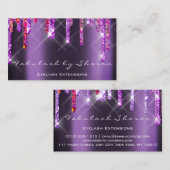 の結婚イベントプランナーバイオレットドリップスパーク 名刺 (正面/裏面)