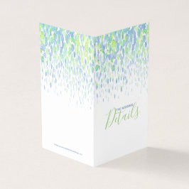 の結婚イベント詳細青い緑の集計表マップ