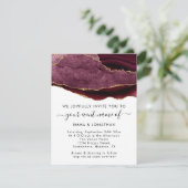 の結婚イベントQRコードバーガンディマルサラ金ゴールド (スタンド正面)