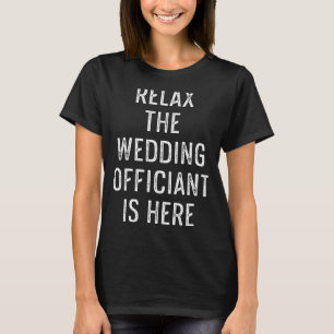 の結婚インタリラックスーネット大臣 Tシャツ