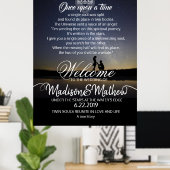 の結婚ウェルカムディスプレイ ポスター (ホームオフィス)