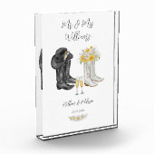 の結婚ウエスタンブーツ フォトブロック (左)