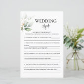 の結婚エチケットブライダルシャワーゲーム (スタンド正面)