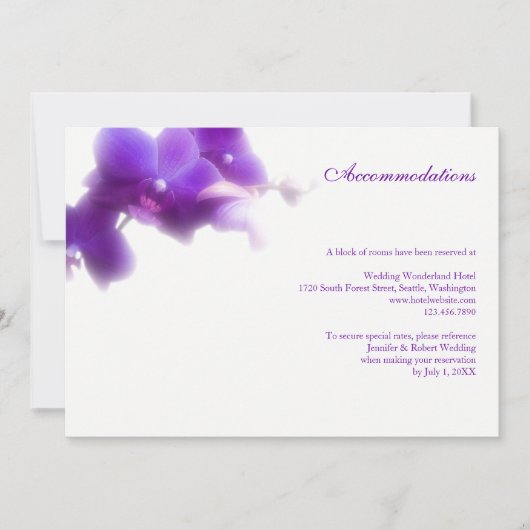 の結婚エンクロージャカード(5 x 7) 招待状 (正面)