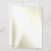 の結婚オレンジ色の黄色い赤フローラ緑モダン 招待状 (裏面)